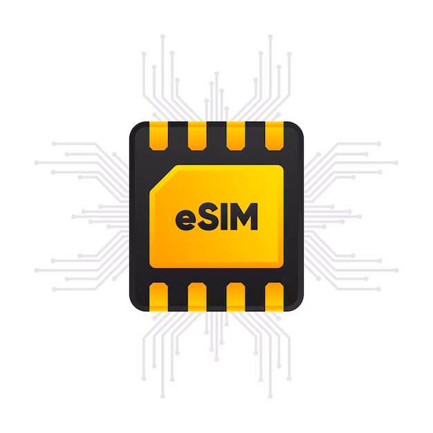 eSIM chip - Esim modern chip mobile device with a chip esim embedded virtual ...